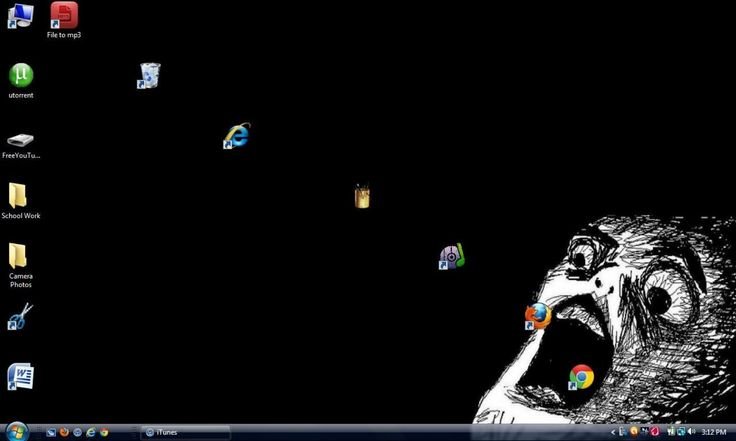 Прикольные заставки на ПК