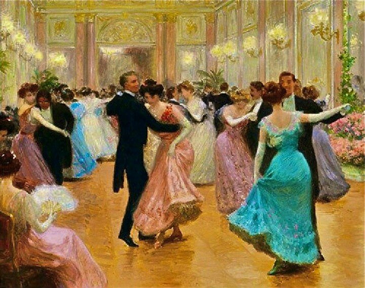 Котильон 19 века на балах