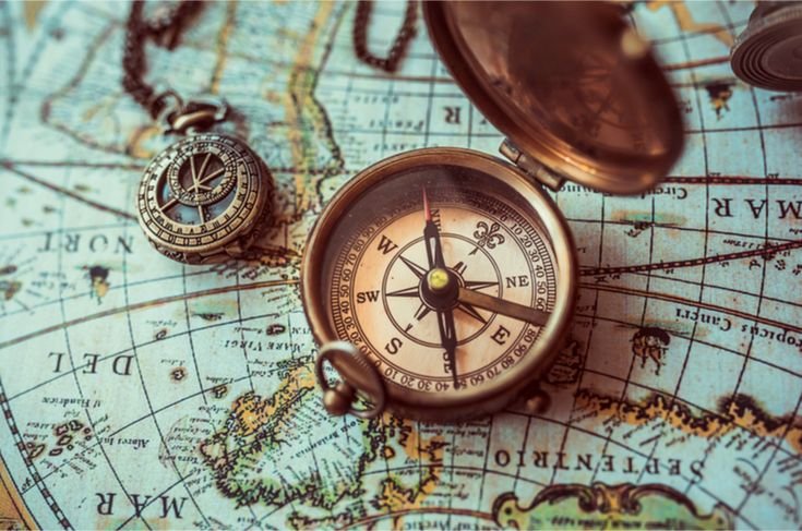 Старинный компас