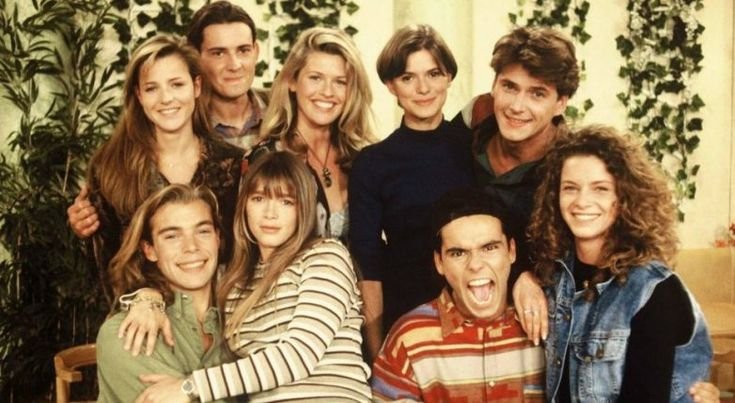 Герои сериала Элен и ребята