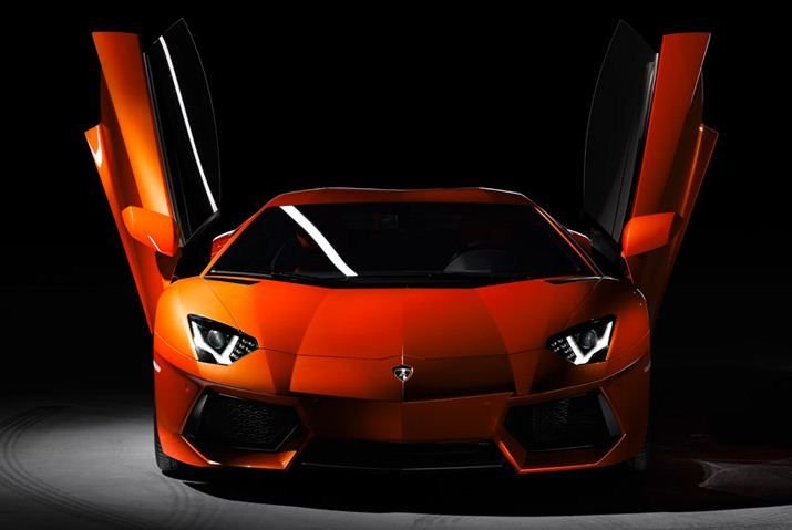 Lamborghini, Orange, Aventador, lp700-4