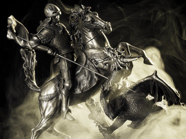 Георгий Победоносец воинами