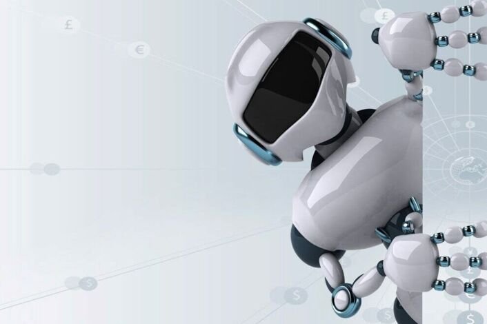 Фон для презентации робототехника