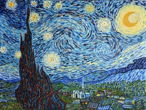 Винсента Ван Гога Звездная ночь