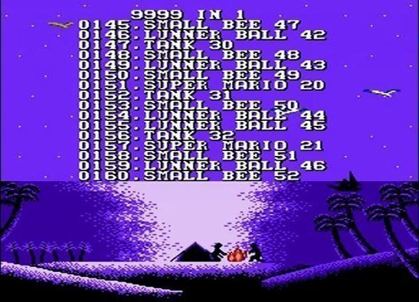 NES картридж 999999 в 1