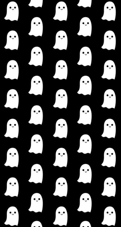 Фон с привидениями милый