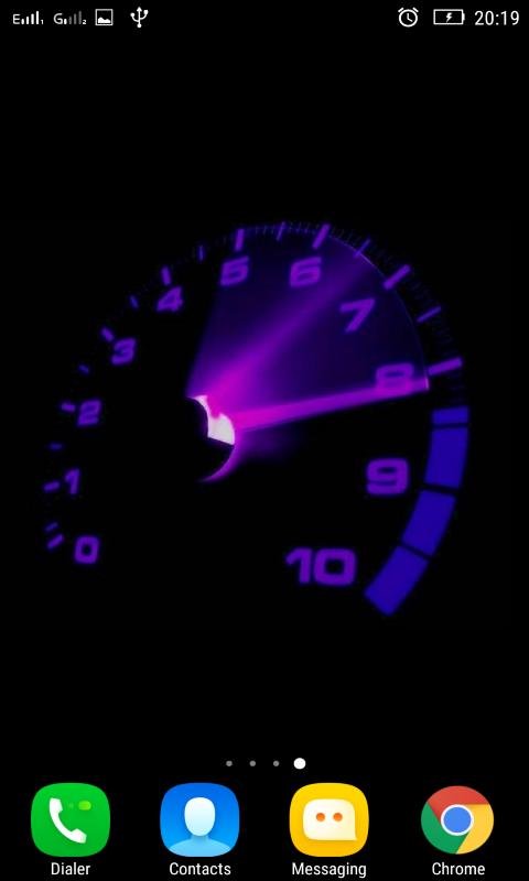 Спидометр на заставку