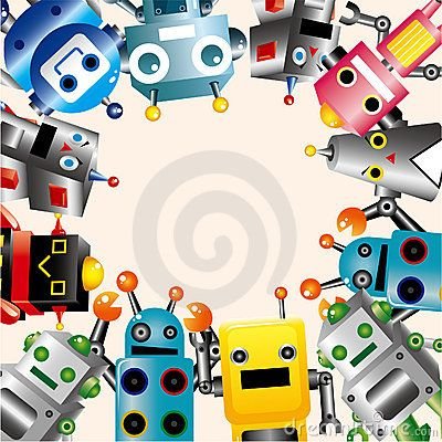 Фон для презентации робототехника для детей