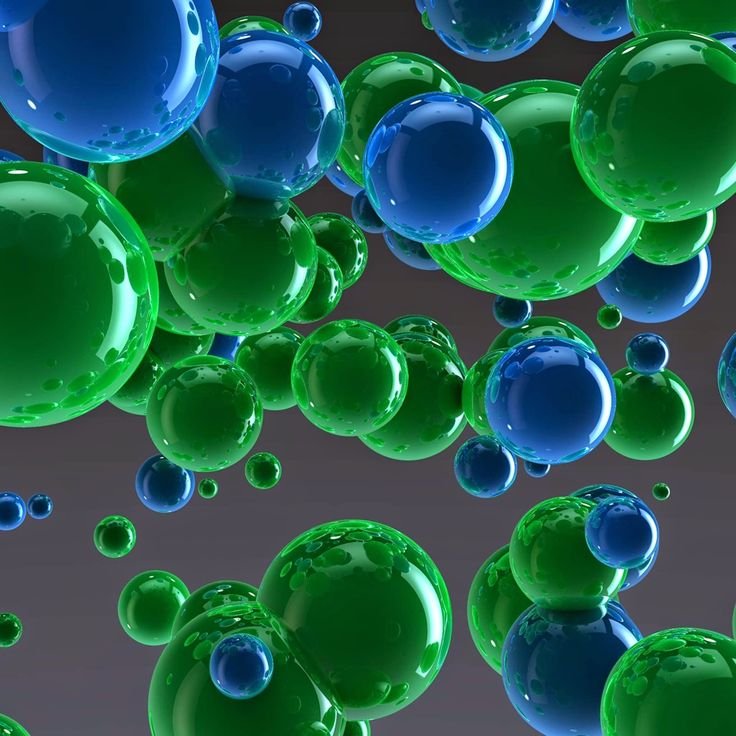 Цветные пузыри
