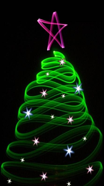 Неоновая елка