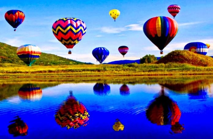 Вид с воздушного шара