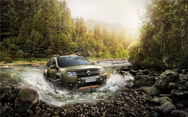Renault Duster на природе