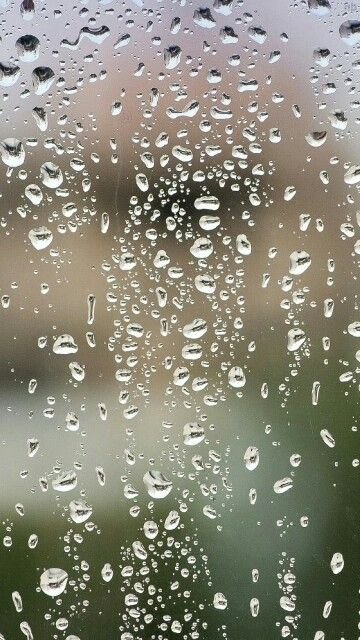 Дождь на стекле