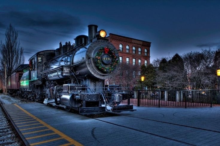 Полярный экспресс Локомотив