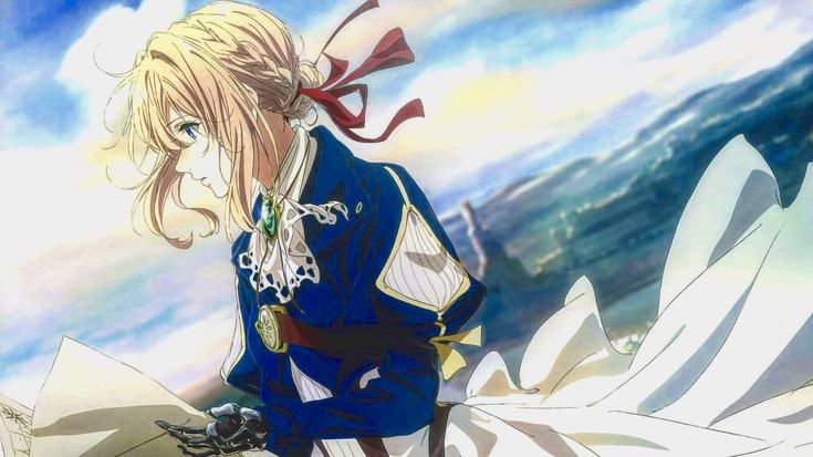 Аниме Вайолет Эвергарден 4к