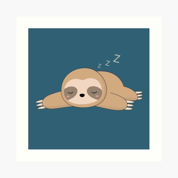 Ленивец арт