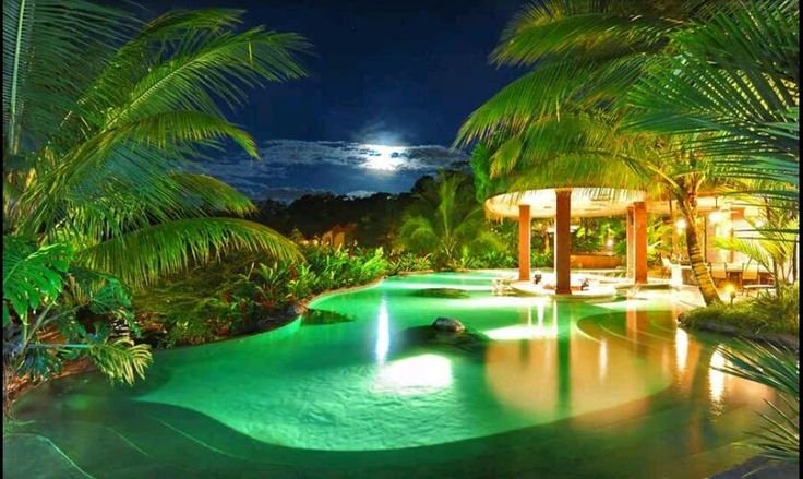 Лагуна тропики