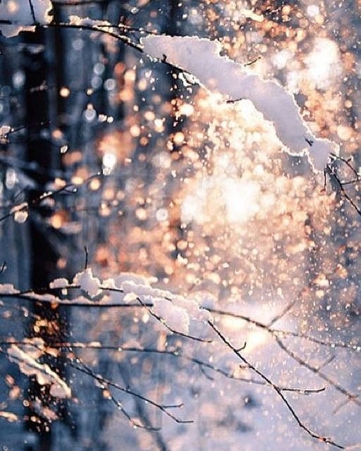 Снег волшебство