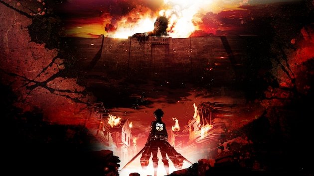 Атака титанов 8к