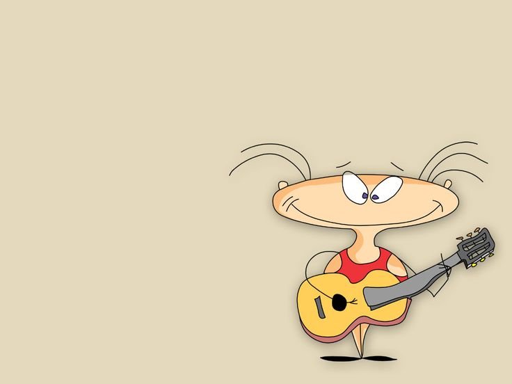 Масяня с гитарой