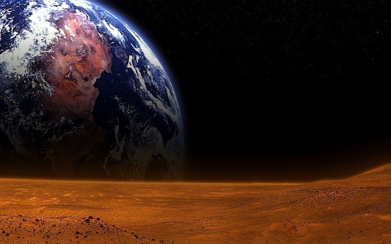 Марс поверхность планеты