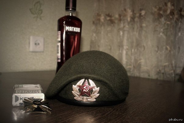 Берет ВВ МВД РФ оливковый