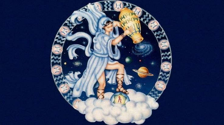 Водолей картина