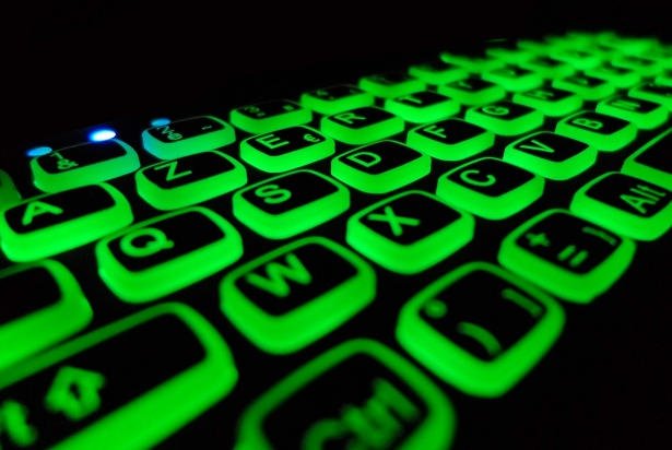 Неоновая клавиатура