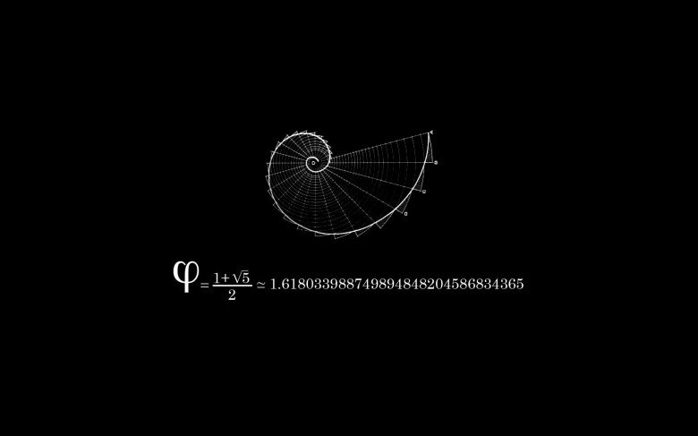 Формулы на черном фоне