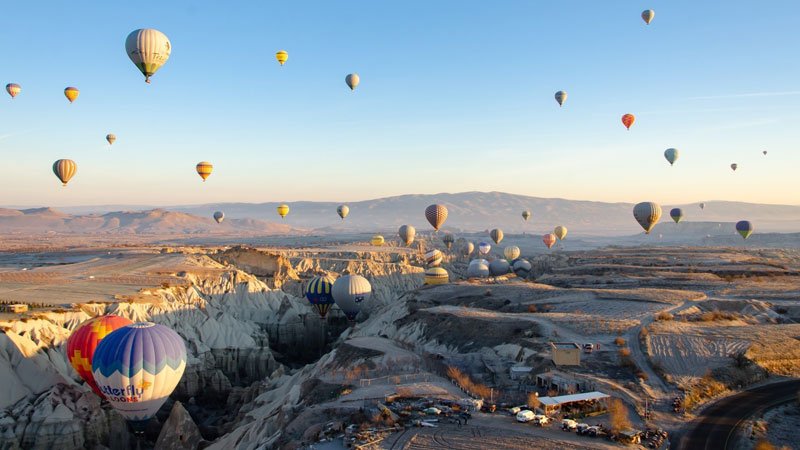 Стамбул воздушные шары Каппадокия