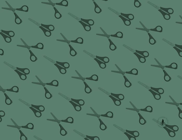 Паттерн из ножниц