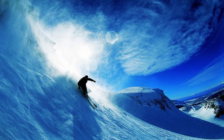 Горы сноуборд