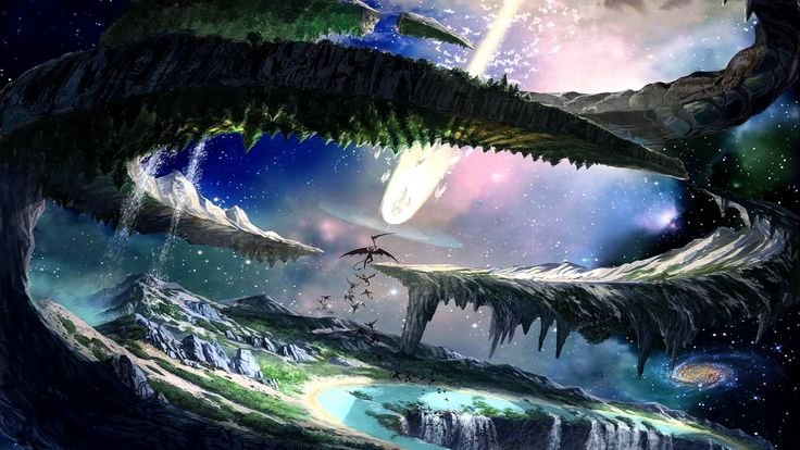 Инопланетные пейзажи