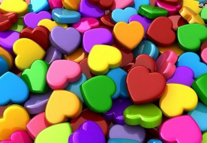 Яркое сердечко