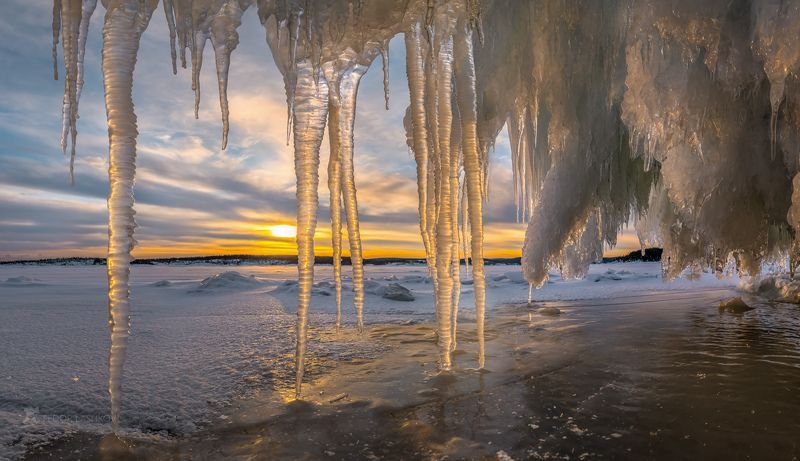 Красивые сосульки