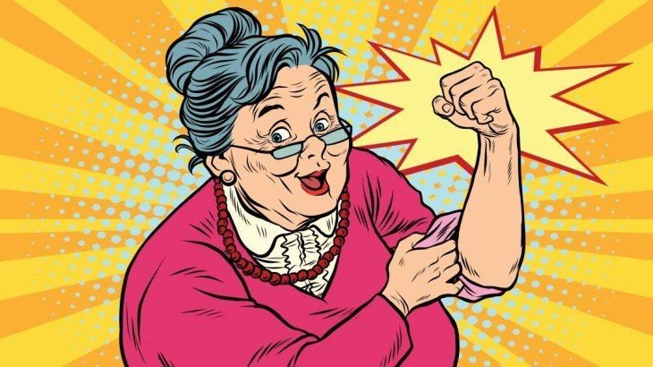 Мультяшные бабушки