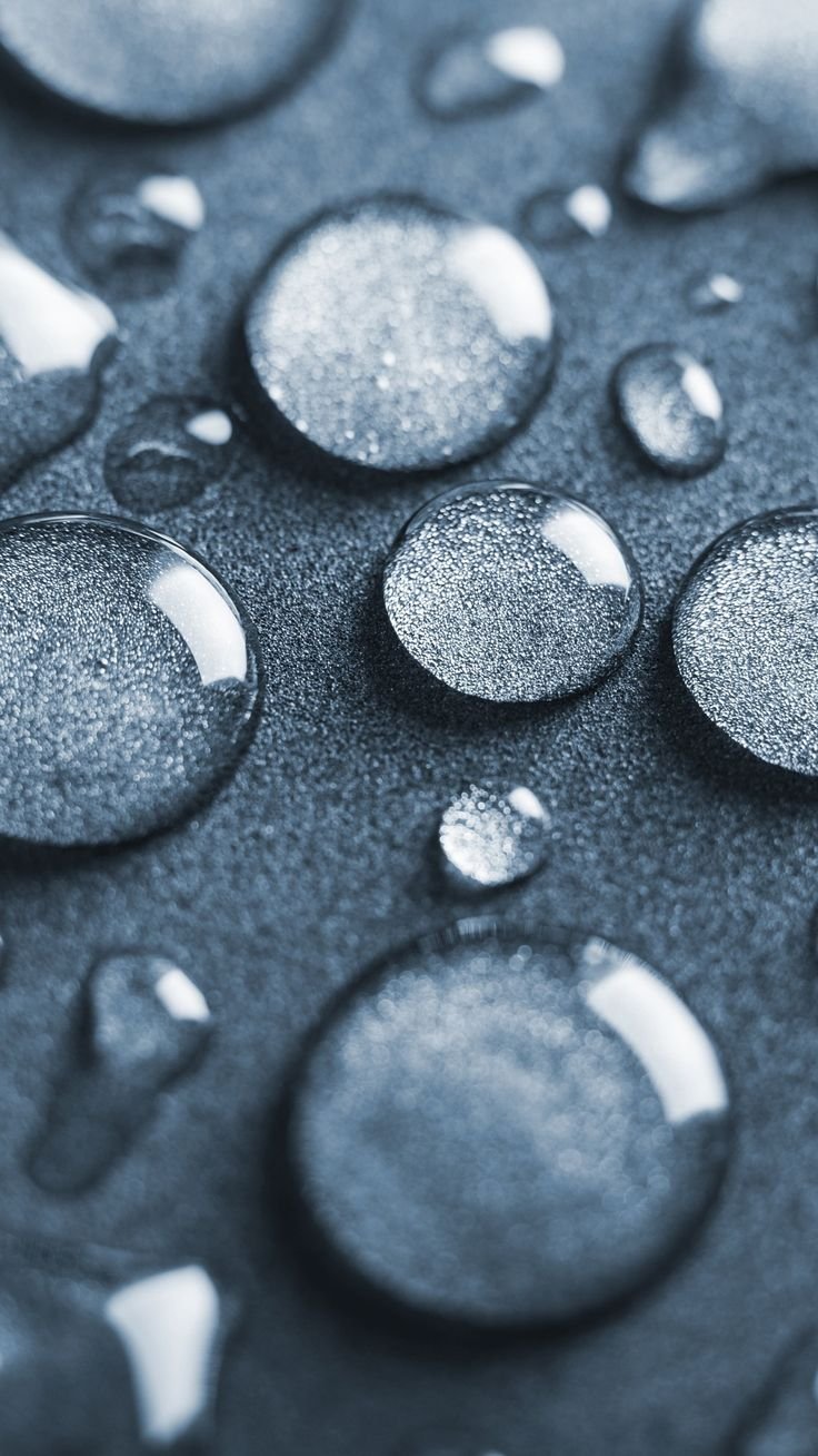 Серые капли