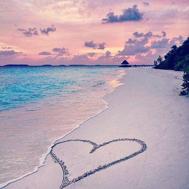 Море сердечек