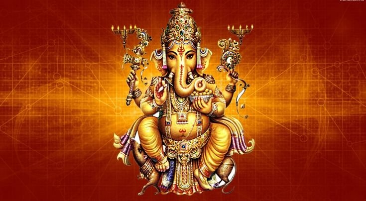 Индийский Бог слон Ганеша