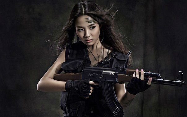 Фотосессия с оружием