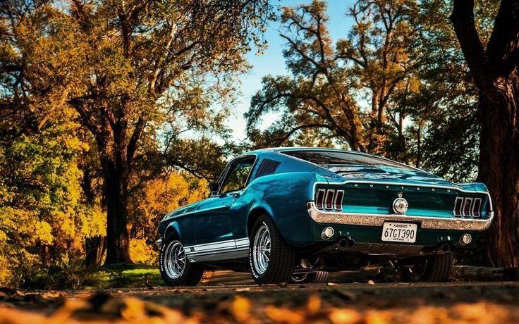 Форд Мустанг 1969 4к