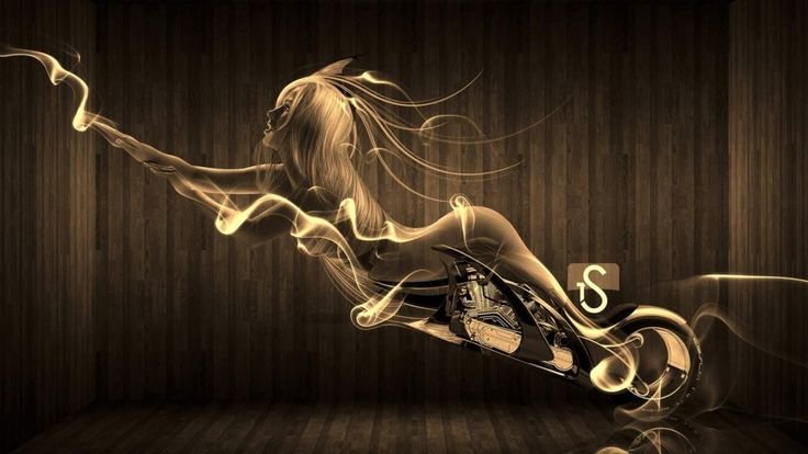 Девушка. Абстракция