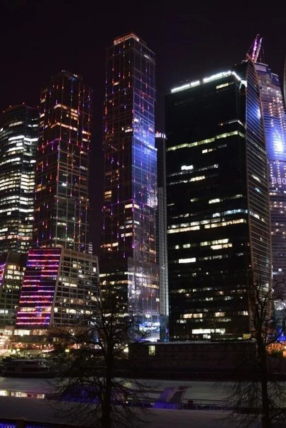 Москва Сити 8к
