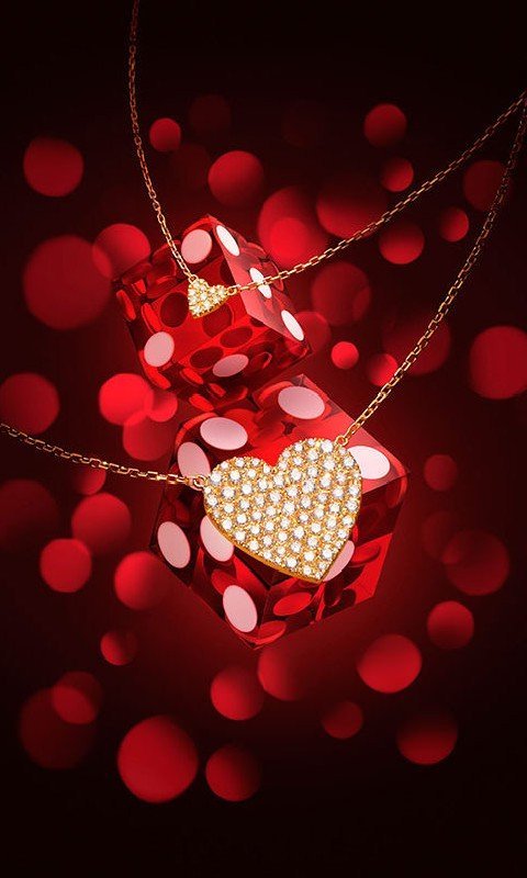 Гламурные сердечки