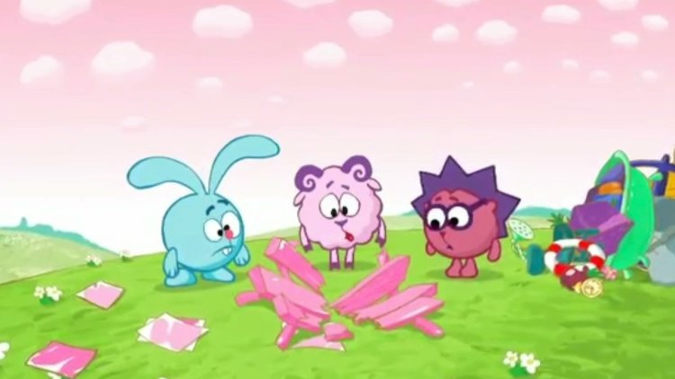 смешарики ноты