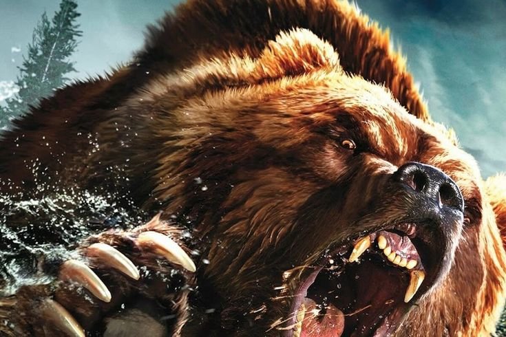 Свирепый медведь