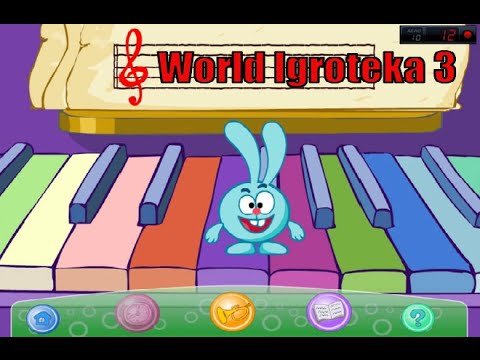 Смешарики заставка Ноты