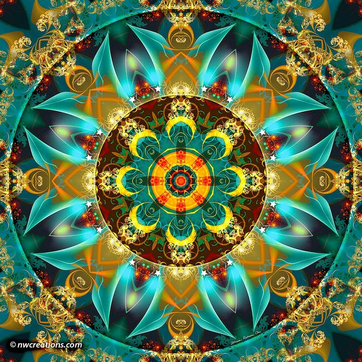 Мандала изобилия и богатства и процветания