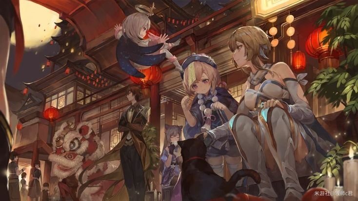 Геншин Импакт арт