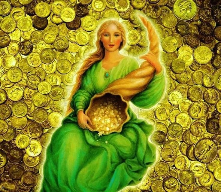 Богиня Абудантия